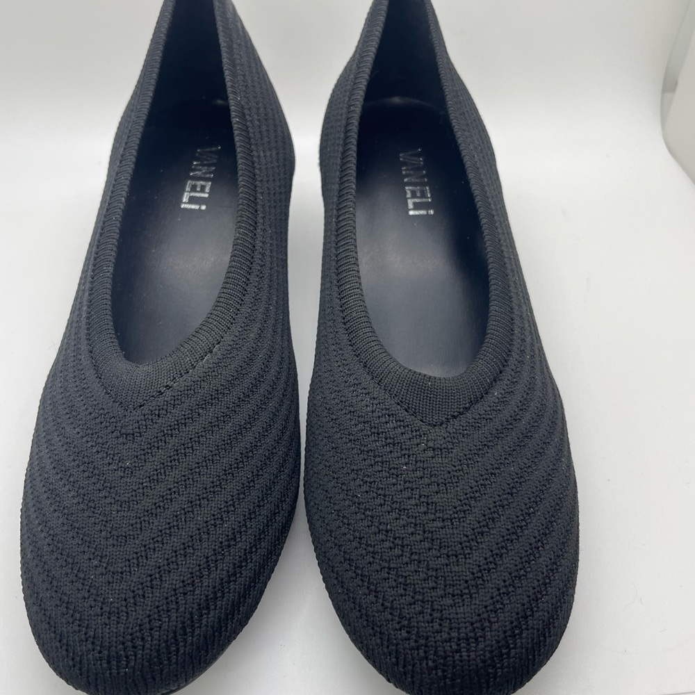 Vaneli Black Knit Loafers for Effortless Comfort